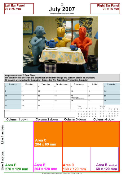 Animation Source Calendar